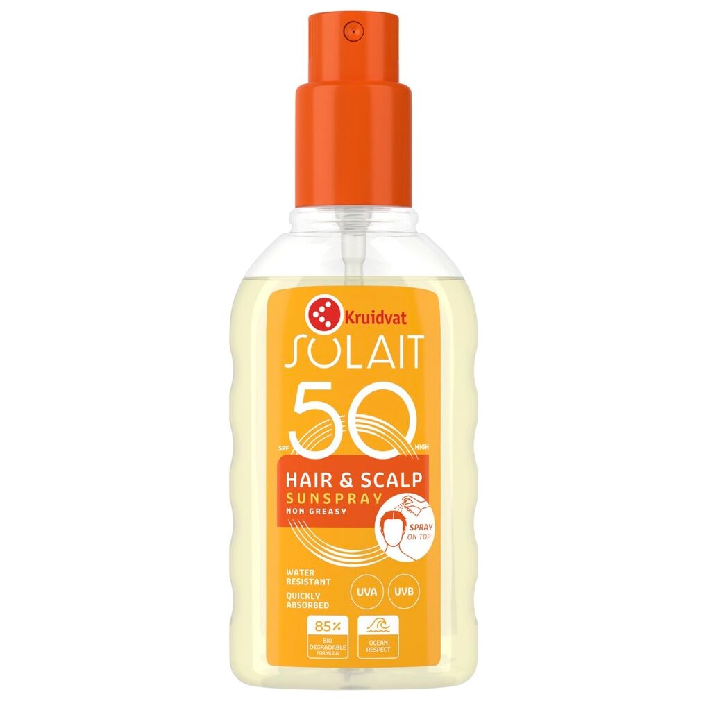Kruidvat Solait Hair & Scalp SPF50 Sunspray Kruidvat Solait Hair & Scalp SPF50 Sunspray