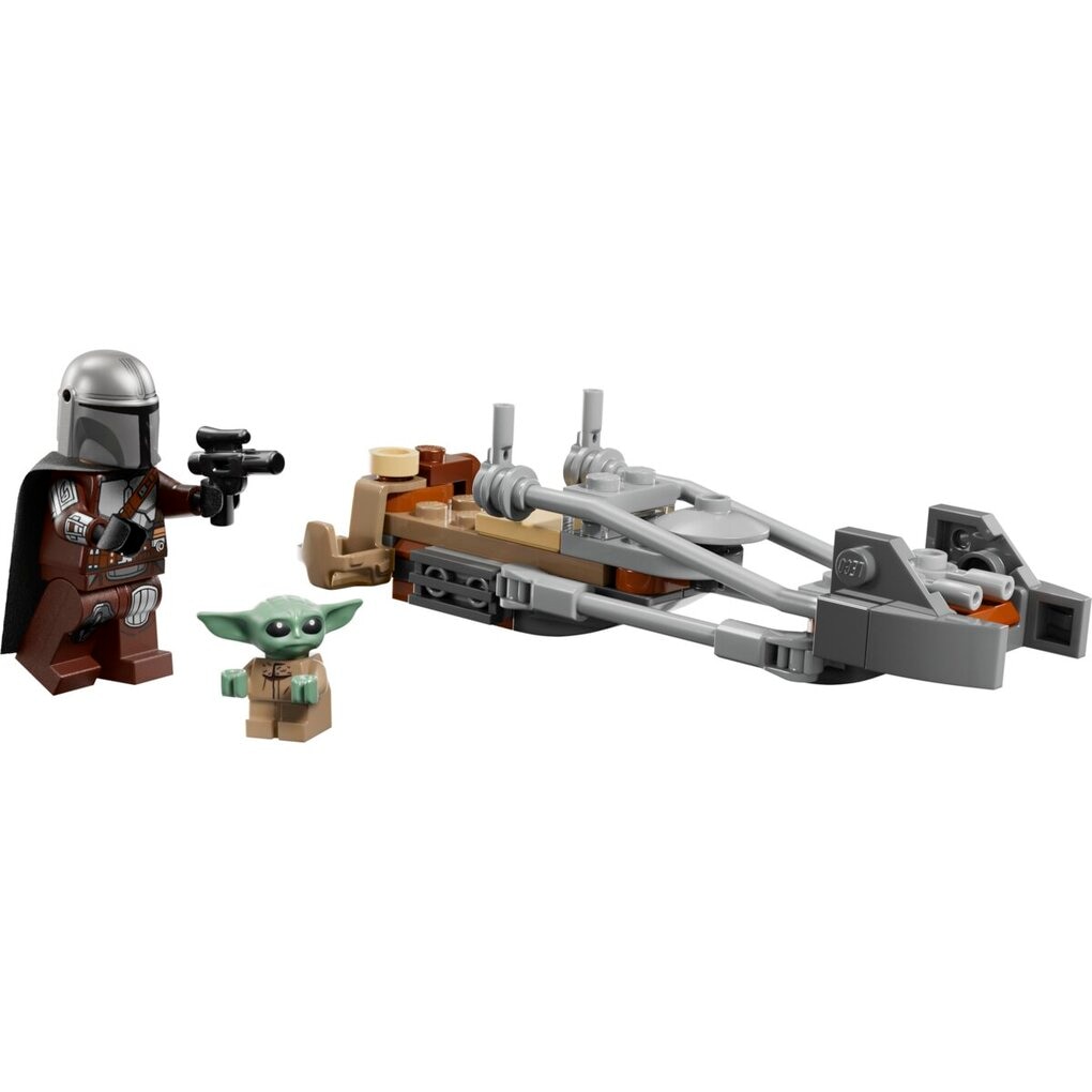 LEGO Star Wars 75436 De Mandalorian en Grogu's Speederbike
