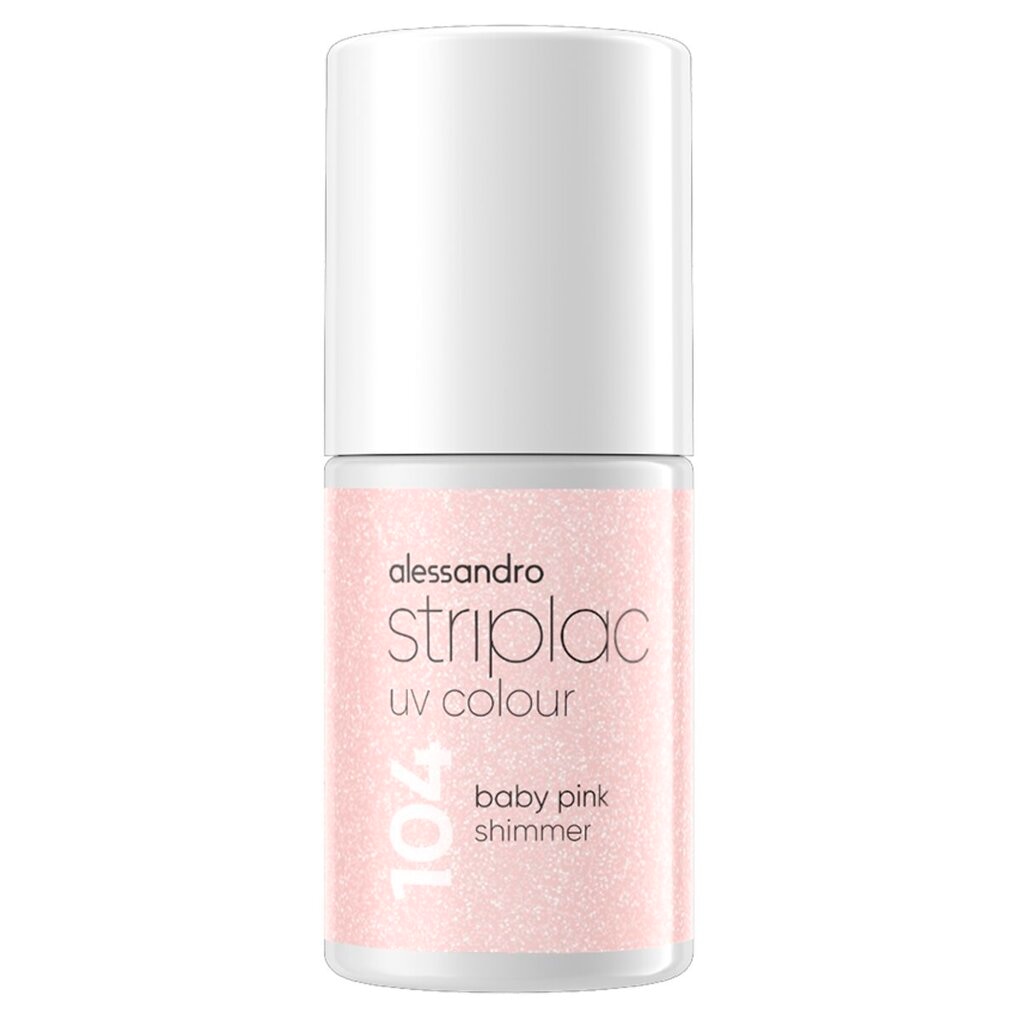 Alessandro Striplac UV Colour 104 Baby Pink Nagellak