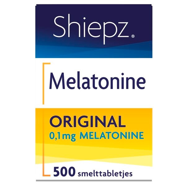 Shiepz Melatonine Original 0,1mg Smelttabletten