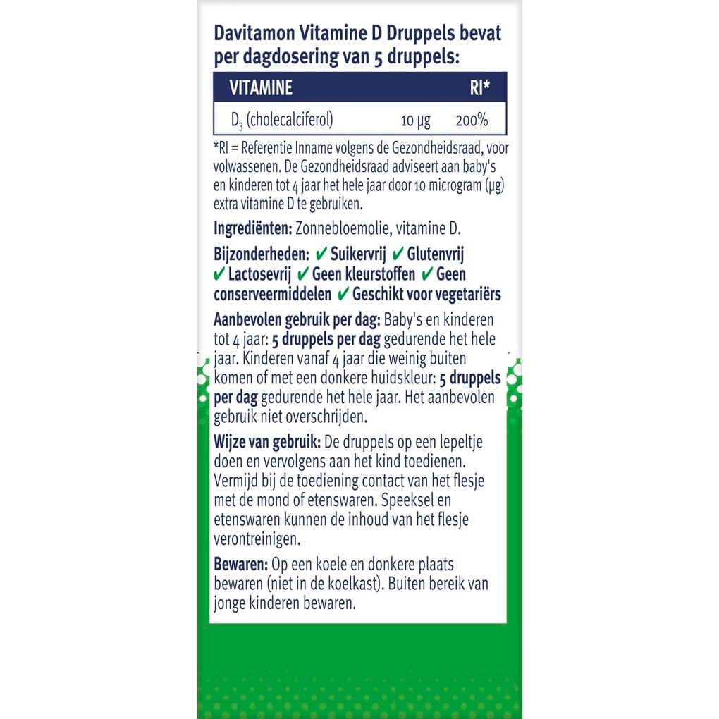 Davitamon Vitamine D Druppels