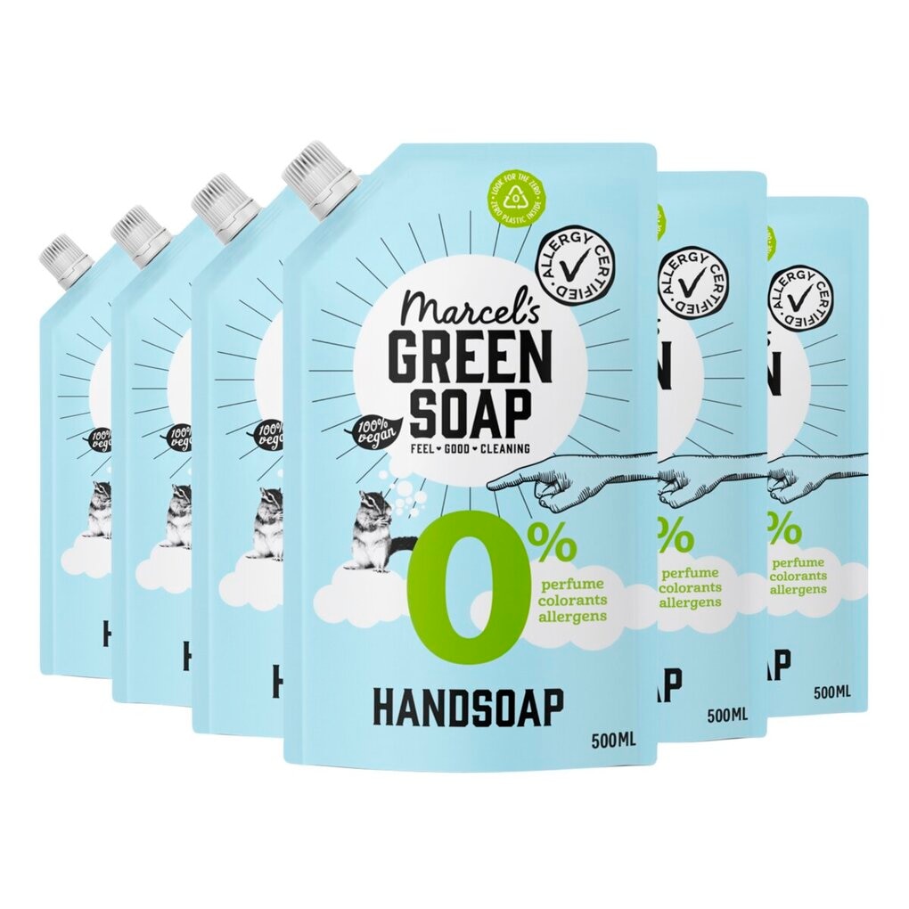 Marcel's Green Soap 0% Handzeep Navulling