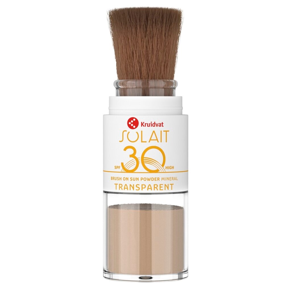 Kruidvat Solait SPF30 Brush on Face Transparant Sun Powder