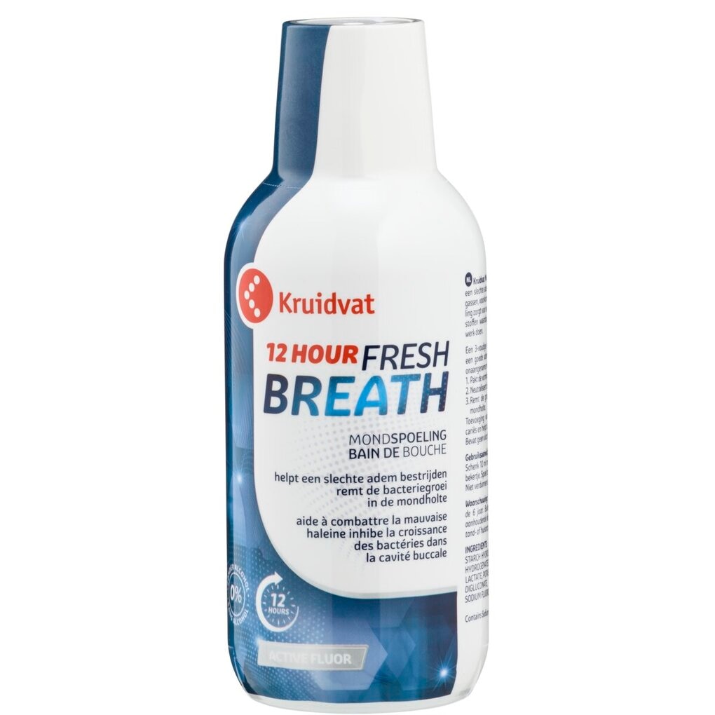 Kruidvat 12 Hour Fresh Breath Mondspoeling
