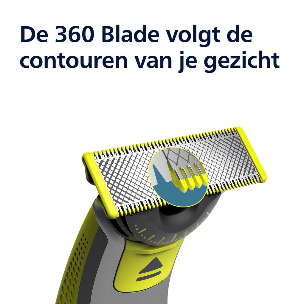 Philips OneBlade 360 QP624/50 Bodykit Navulmesjes