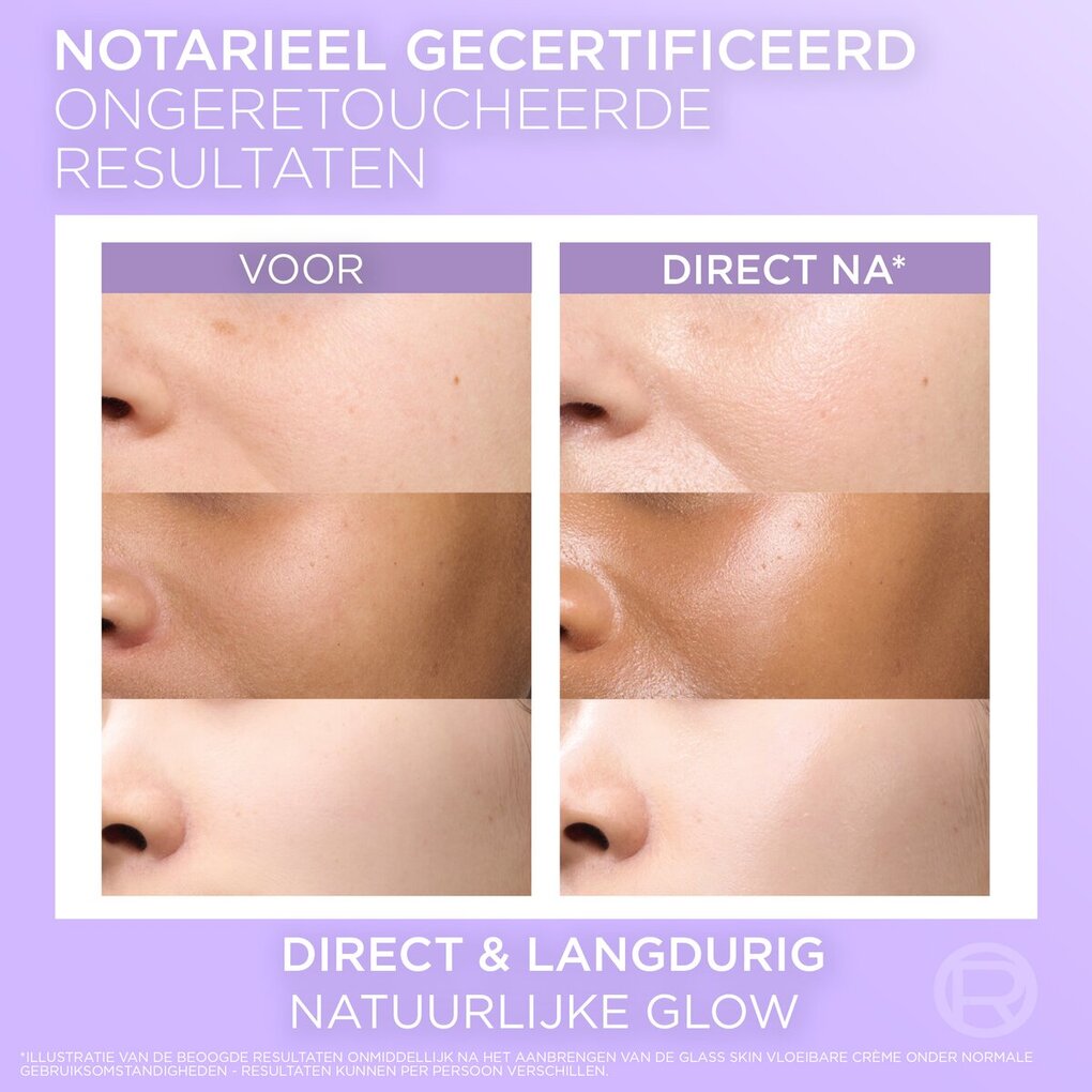 L'Oréal Paris Revitalift Filler Glass Skin Vloeibare Crème