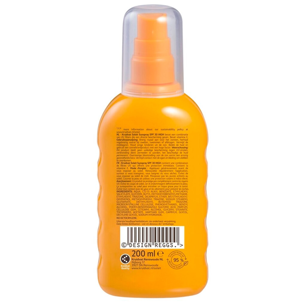 Kruidvat Solait SPF30 Hydra 24H Sunspray