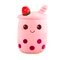 Bubble Tea Pink Snuggle Shape Knuffel