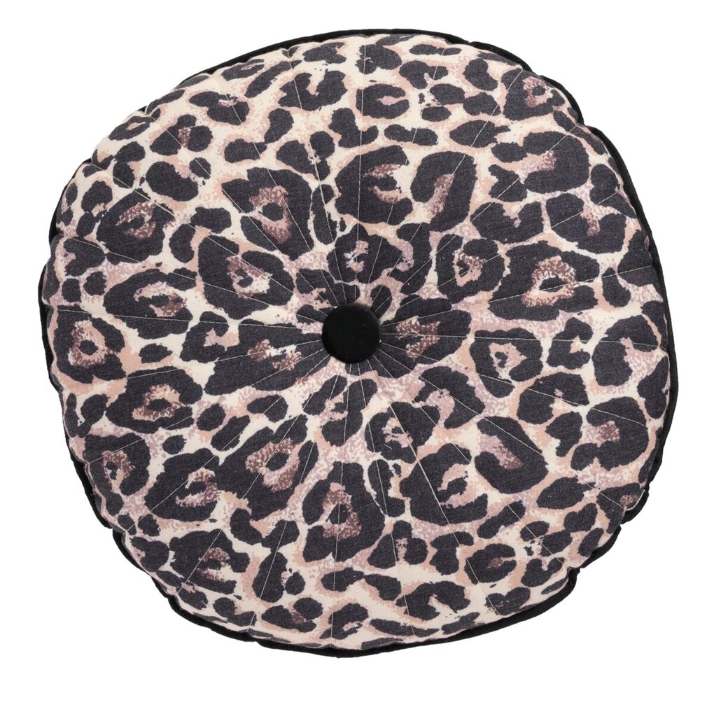 From PB With Love Rond Kussen met Panterprint From PB With Love Rond Kussen met Panterprint
