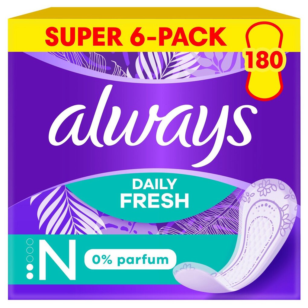 Always Daily Fresh Normal Inlegkruisjes Always Daily Fresh Normal Inlegkruisjes