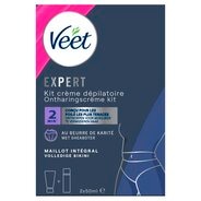 Afbeelding van Veet Expert Ontharingscrème Bikini Kit - 2x50ml