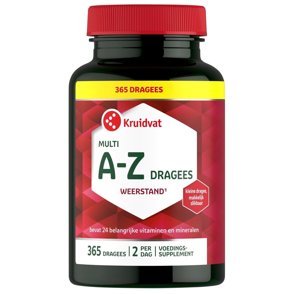 Kruidvat Multi A-Z Weerstand Dragees Kruidvat Multi A-Z Weerstand Dragees