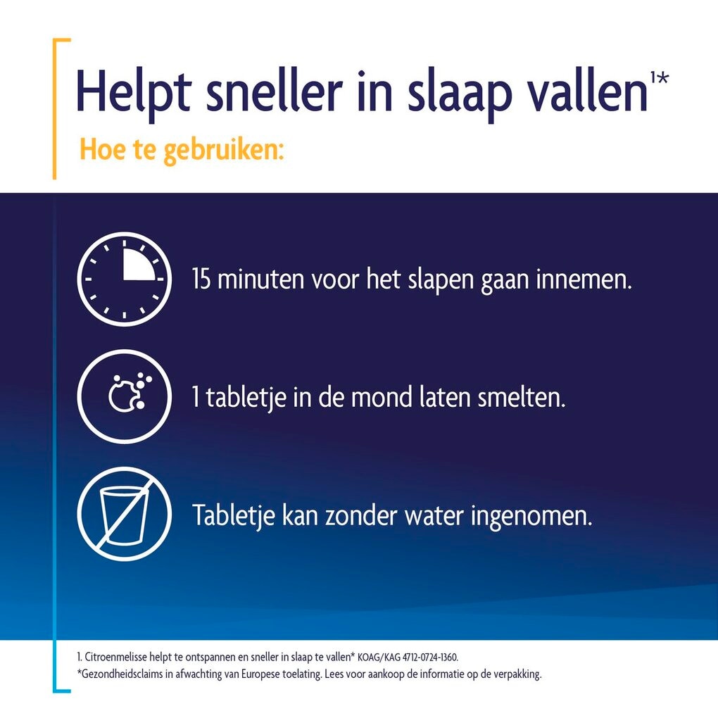 Shiepz Sneller In Slaap Vallen Smelttabletten