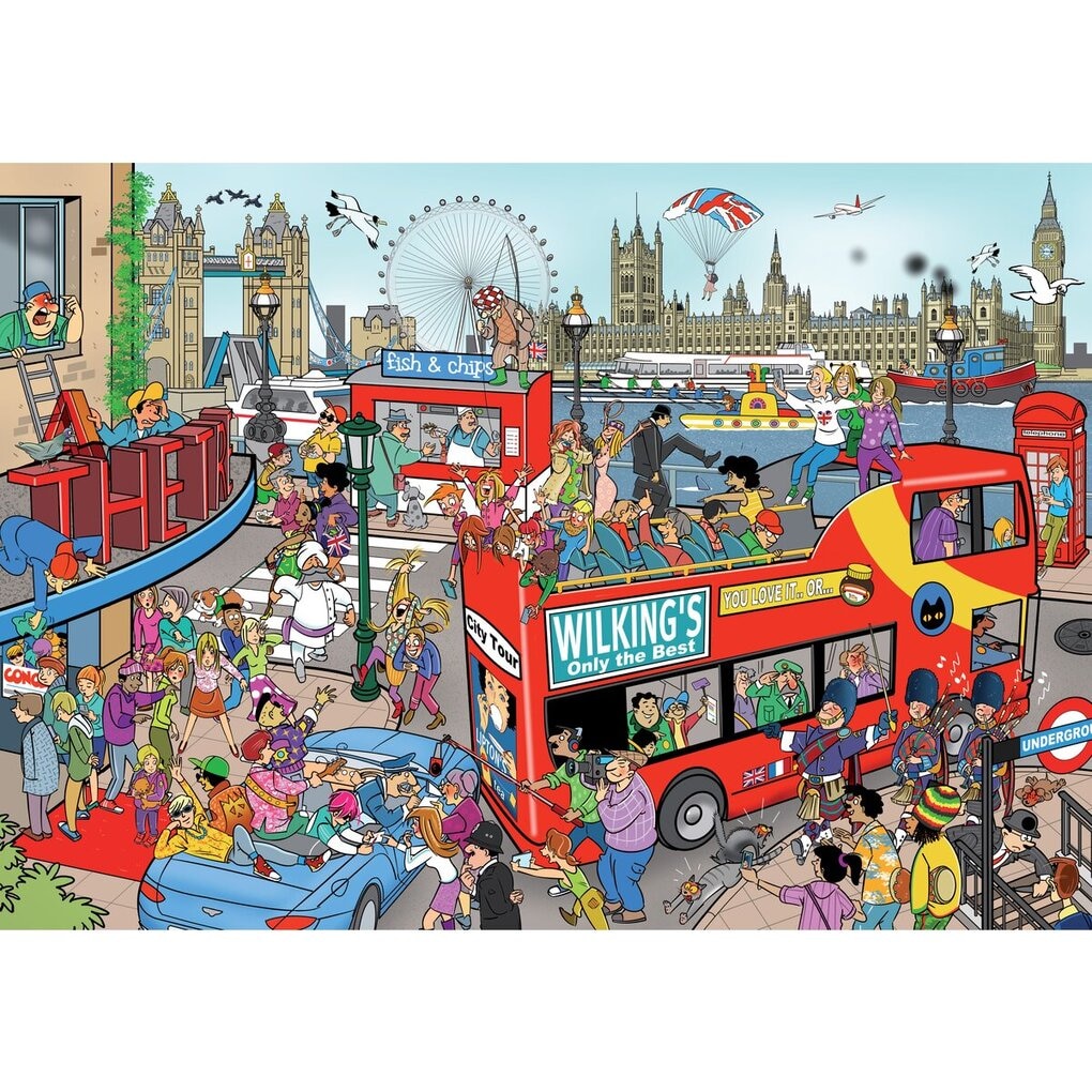 Goliath That's Life London Puzzel