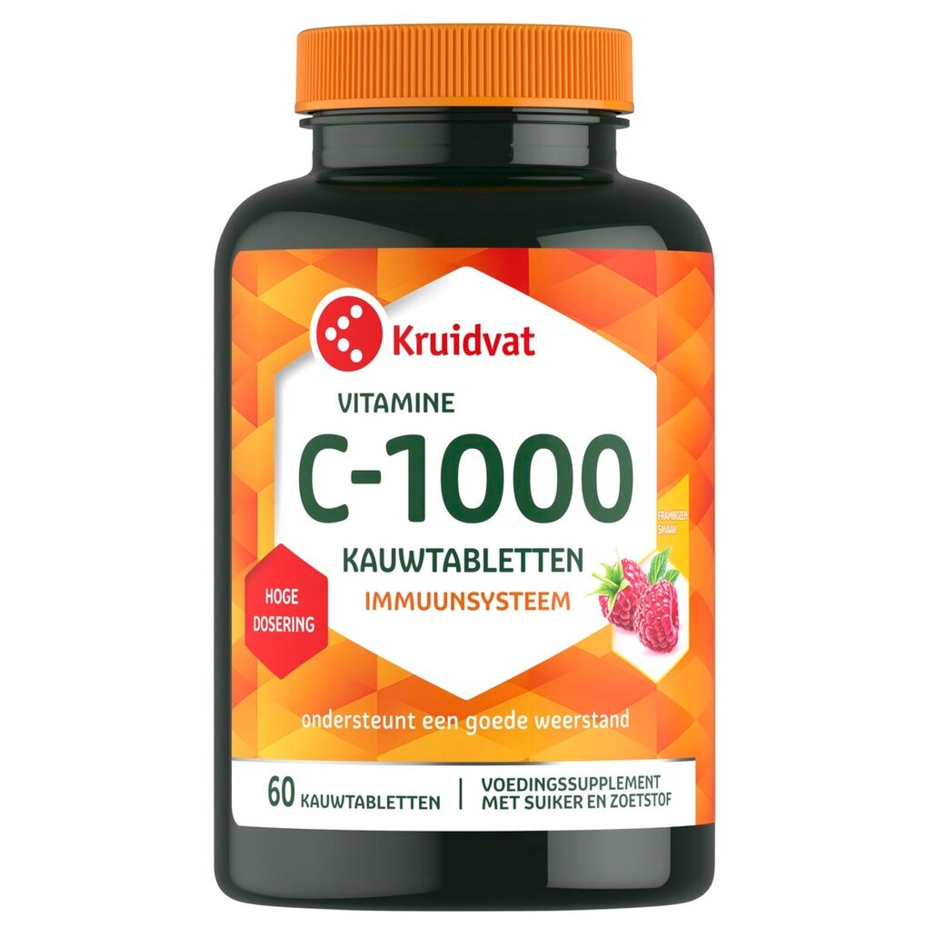 Kruidvat Vitamine C-1000 Kauwtabletten