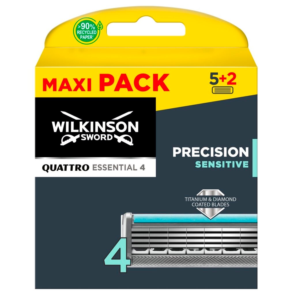 Wilkinson Sword Quattro Titanium Sensitive Limited Edition Navulmesjes