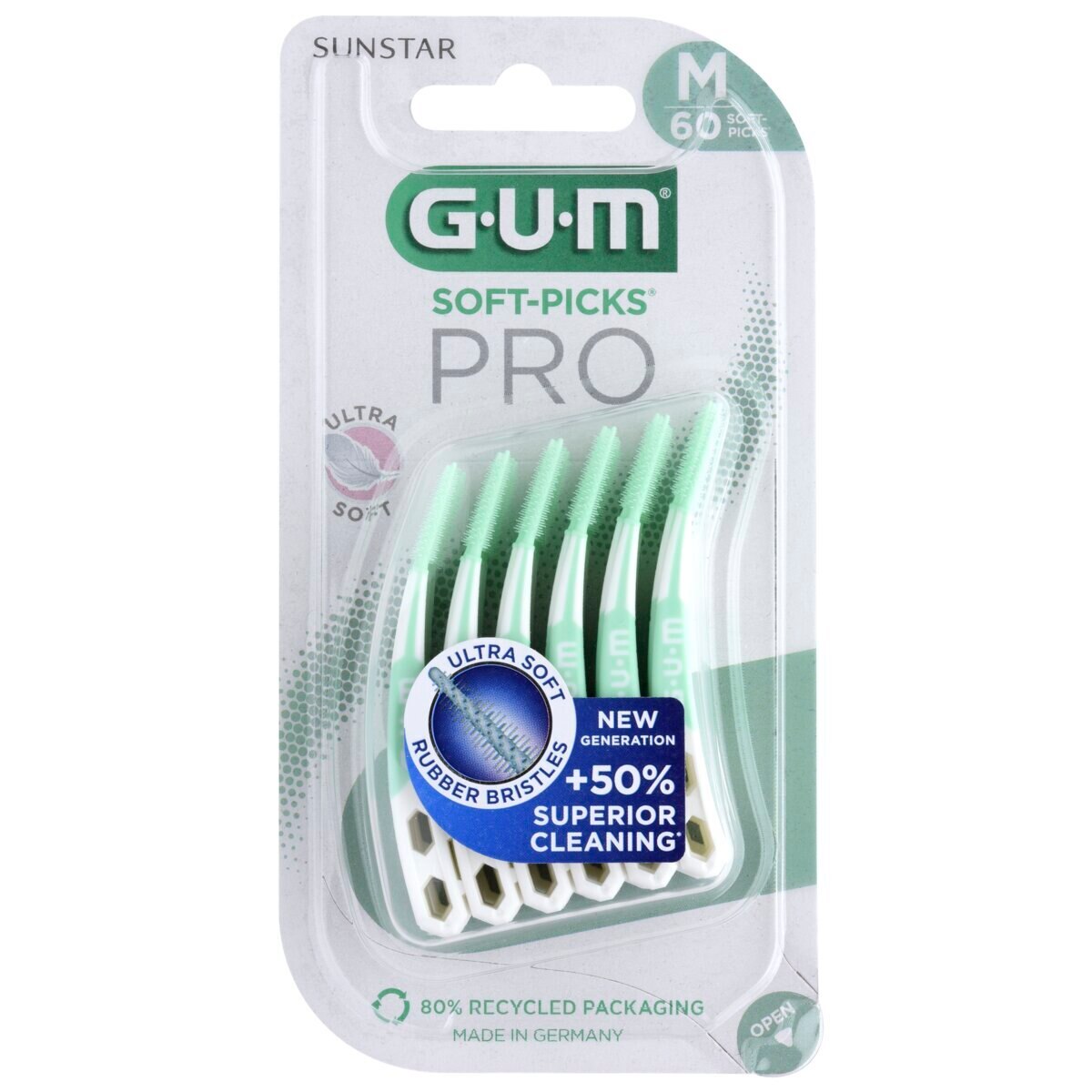 Afbeelding van GUM Soft Picks PRO Medium - 60 stuks
