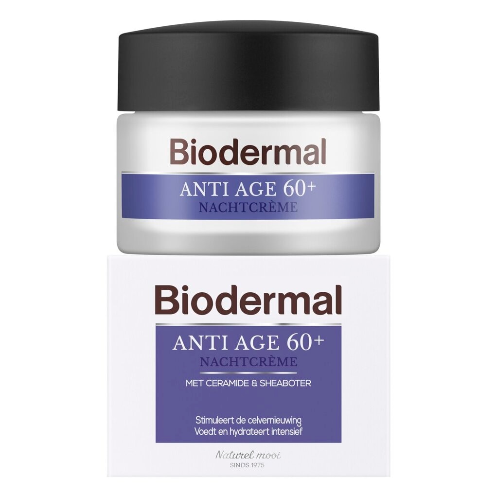 Biodermal Anti Age 60+ Nachtcrème Biodermal Anti Age 60+ Nachtcrème