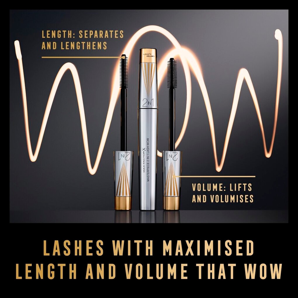 Max Factor Masterpiece 2-in-1 Lash Wow Brown Mascara