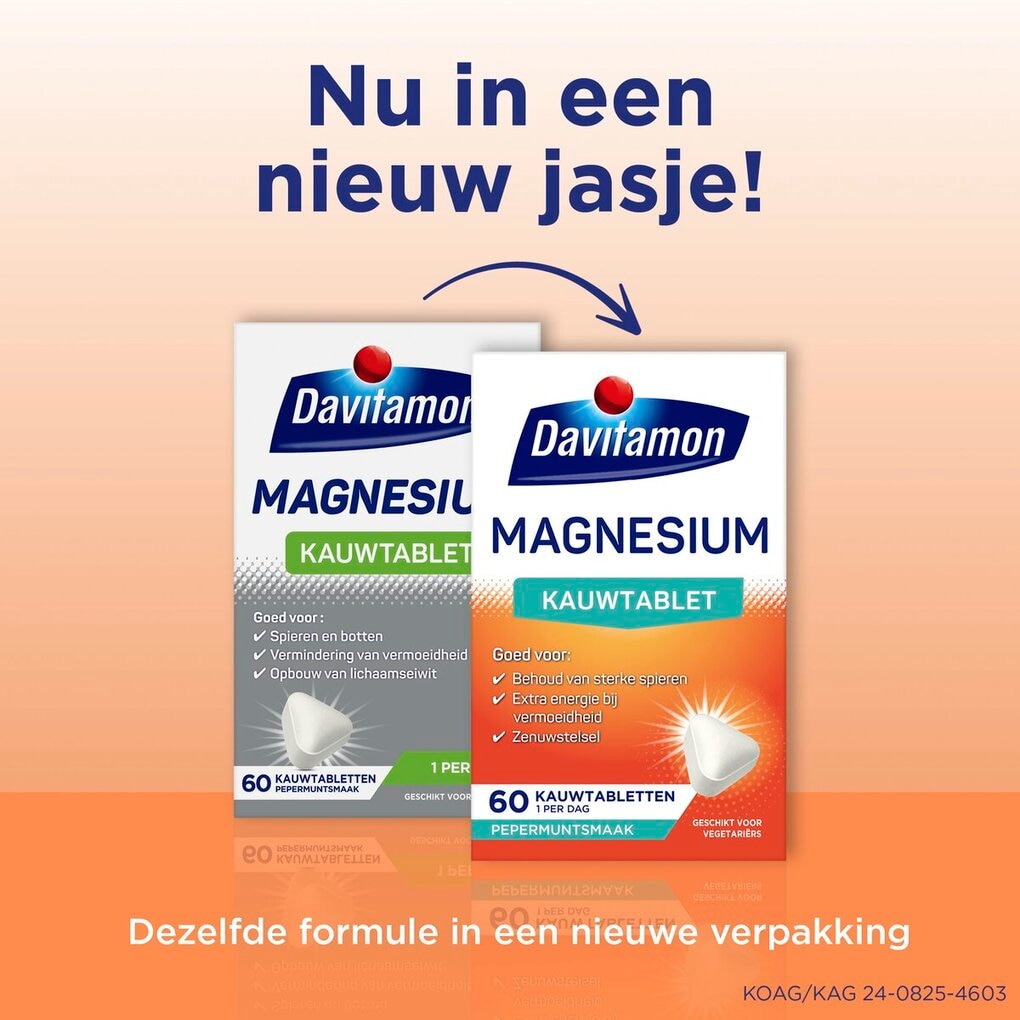 Davitamon Magnesium Kauwtabletten