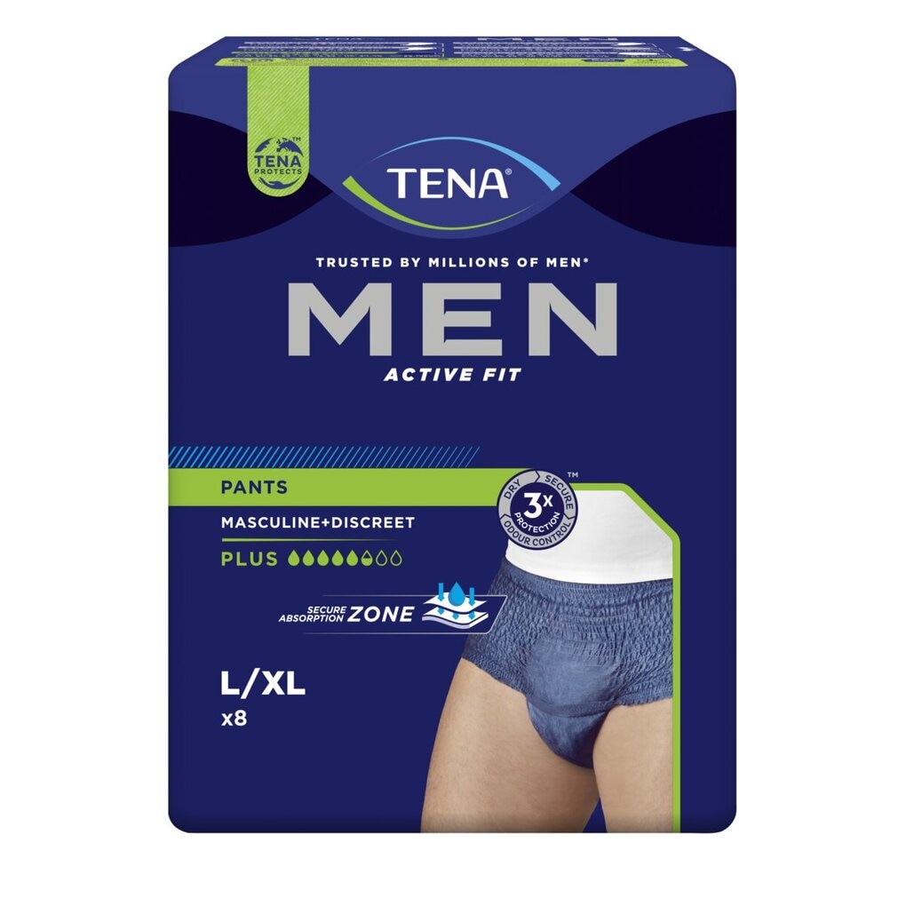 Tena Men Active Fit Pants Plus Incontinentiebroekjes