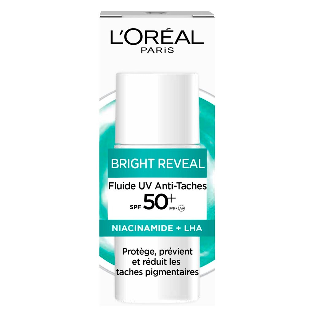L'Oréal Paris Bright Reveal Dark Spot SPF50+ UV Fluid Moisturizer
