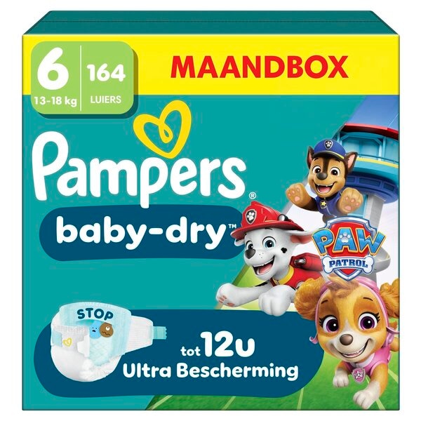 Pampers Baby-Dry Paw Patrol Maat 6 Luiers