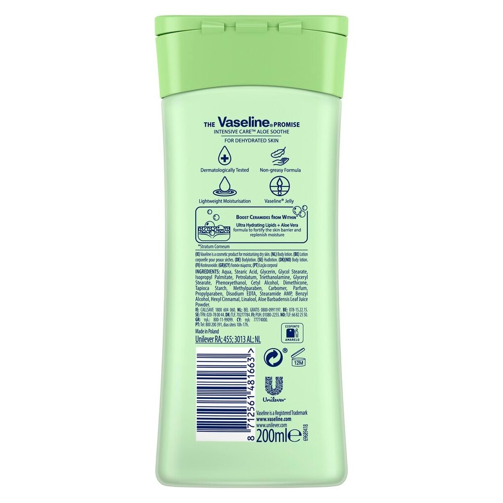 Vaseline Intensive Care Aloë Soothe Bodylotion