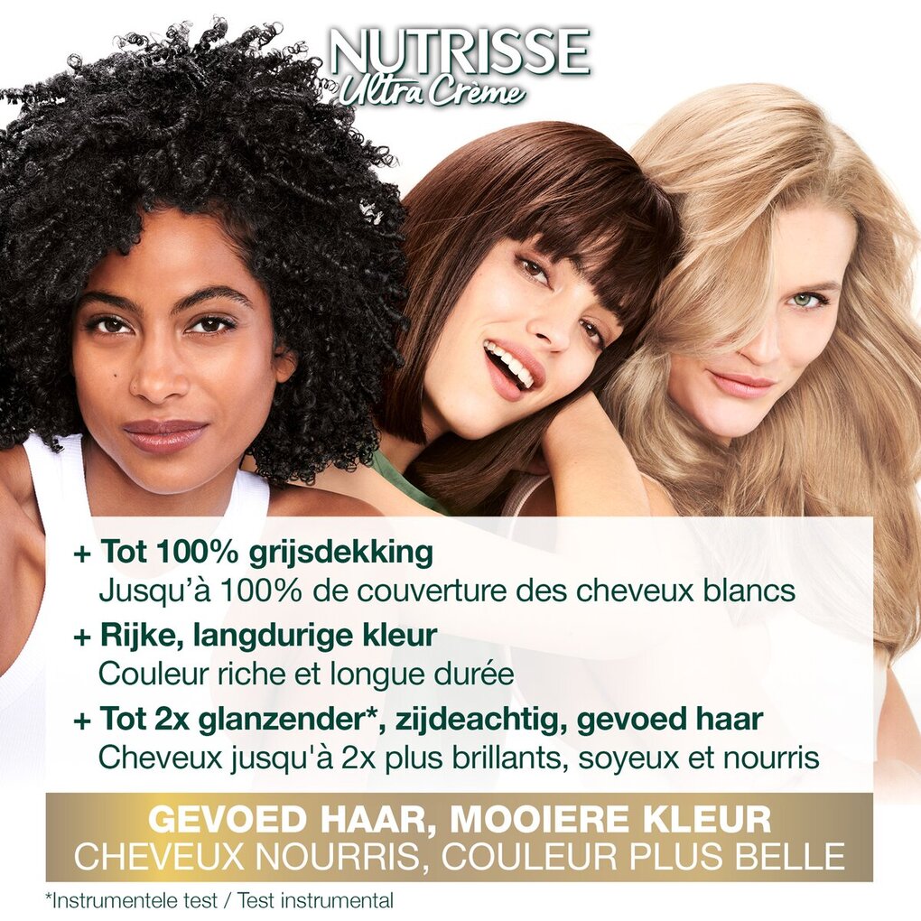 Garnier Nutrisse Ultra Crème 5.3 Licht Goudbruin Permanente Haarkleuring