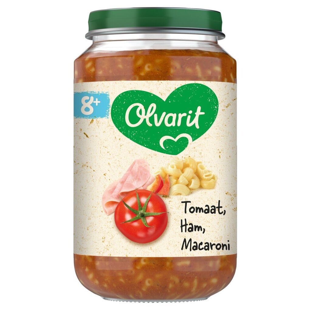 Olvarit 8+M Tomaat Ham Macaroni Olvarit 8+M Tomaat Ham Macaroni