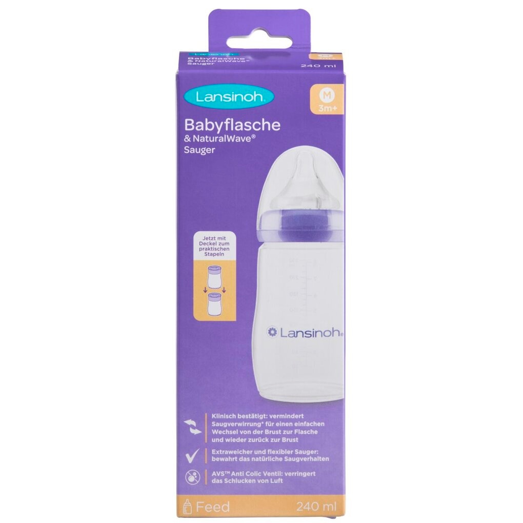 Lansinoh Babyfles met NaturalWave Speen