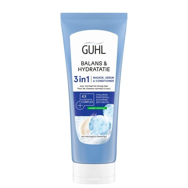 Guhl Balans & Hydratatie 3-In-1 Masker, Serum & Conditioner