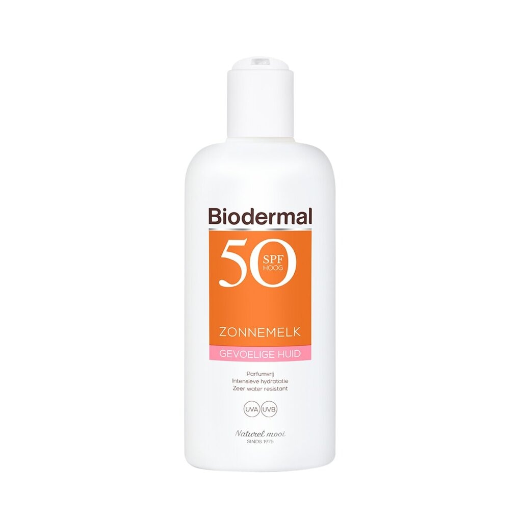 Biodermal Gevoelige Huid SPF50 Zonnemelk