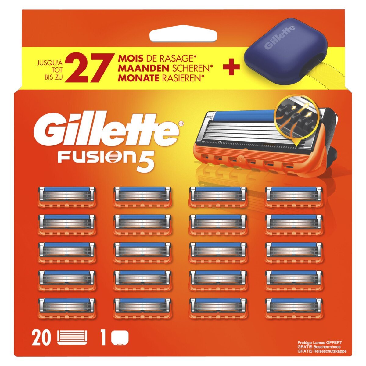 Gillette Fusion5 Scheermesjes - 20 mesjes