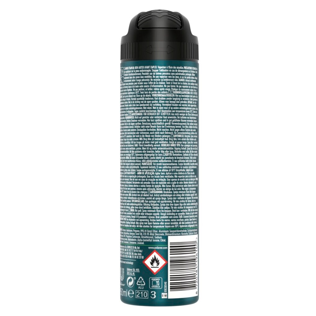 Rexona Men Advanced Protection Quantum Dry Antitranspirant Deodorant Spray