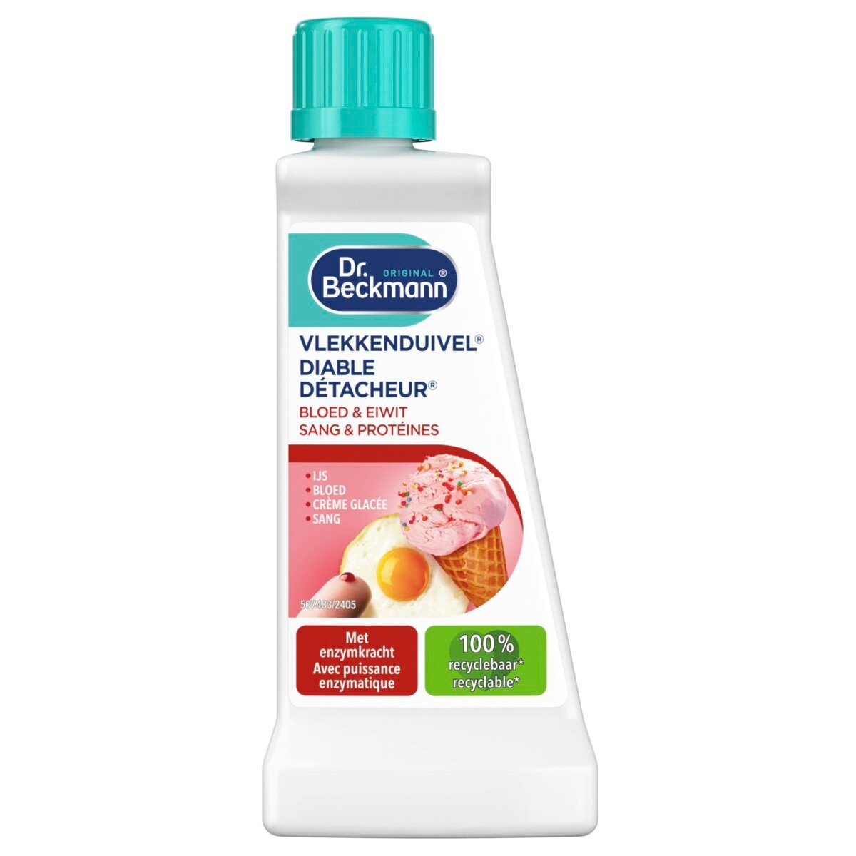 Afbeelding van Dr. Beckmann Bloed & Eiwit Vlekkenduivel Vlekkenverwijderaar - 50ml