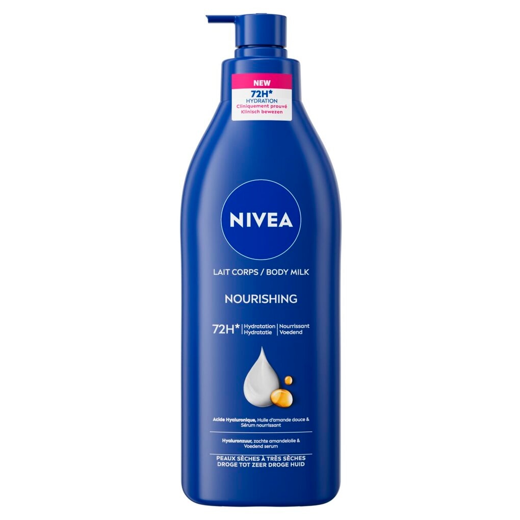 NIVEA Verzorgende Bodymilk met Pomp