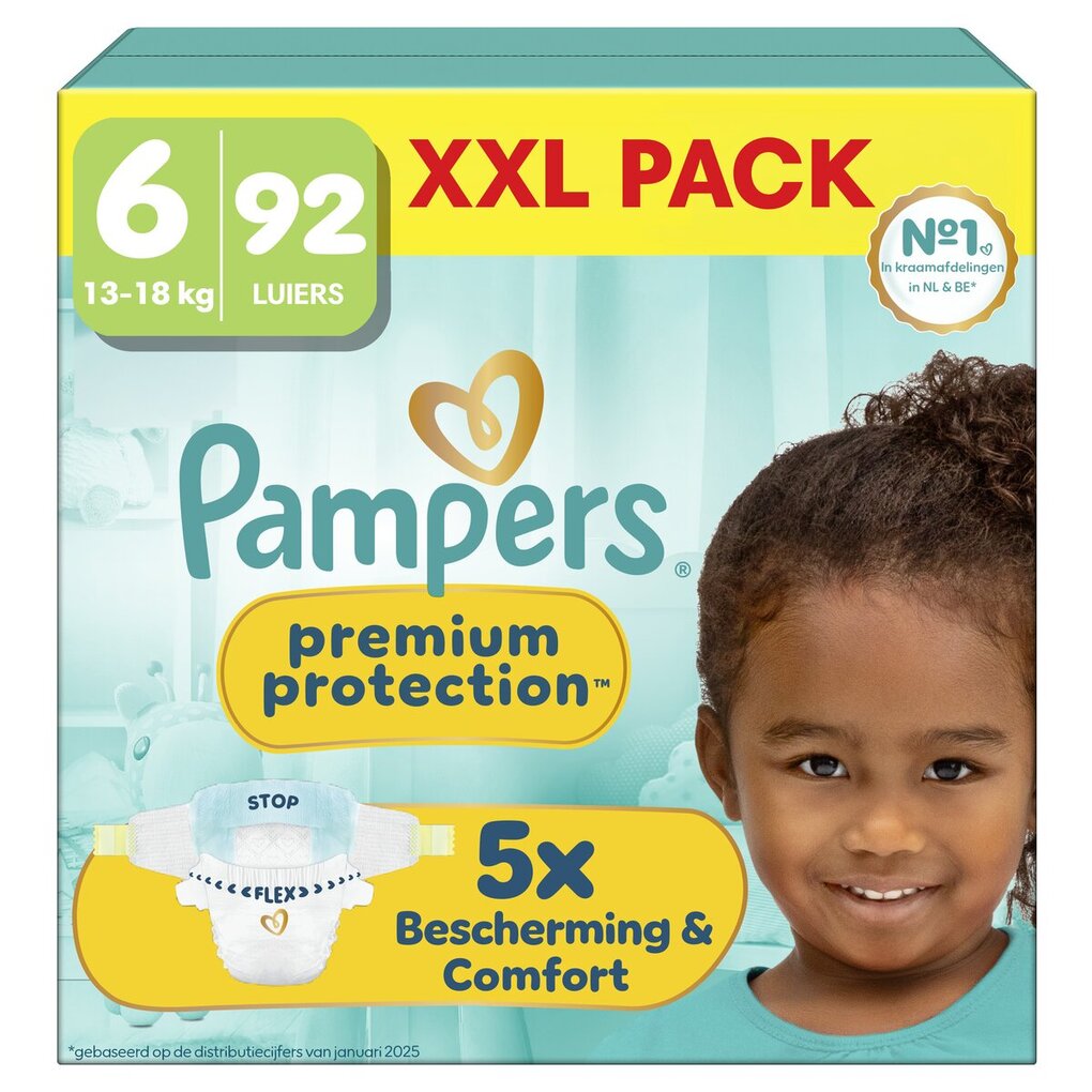 Pampers Premium Protection Maat 6 Luiers