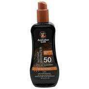 Product afbeelding van Australian Gold SPF50 Spray Gel met Bronzer - 237ml