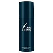 De Blue Stratos Deodorant verfrist je oksels en zit in een stijlvolle bus. Met de verfrissende en opwekkende geur voel je je fris en zeker.