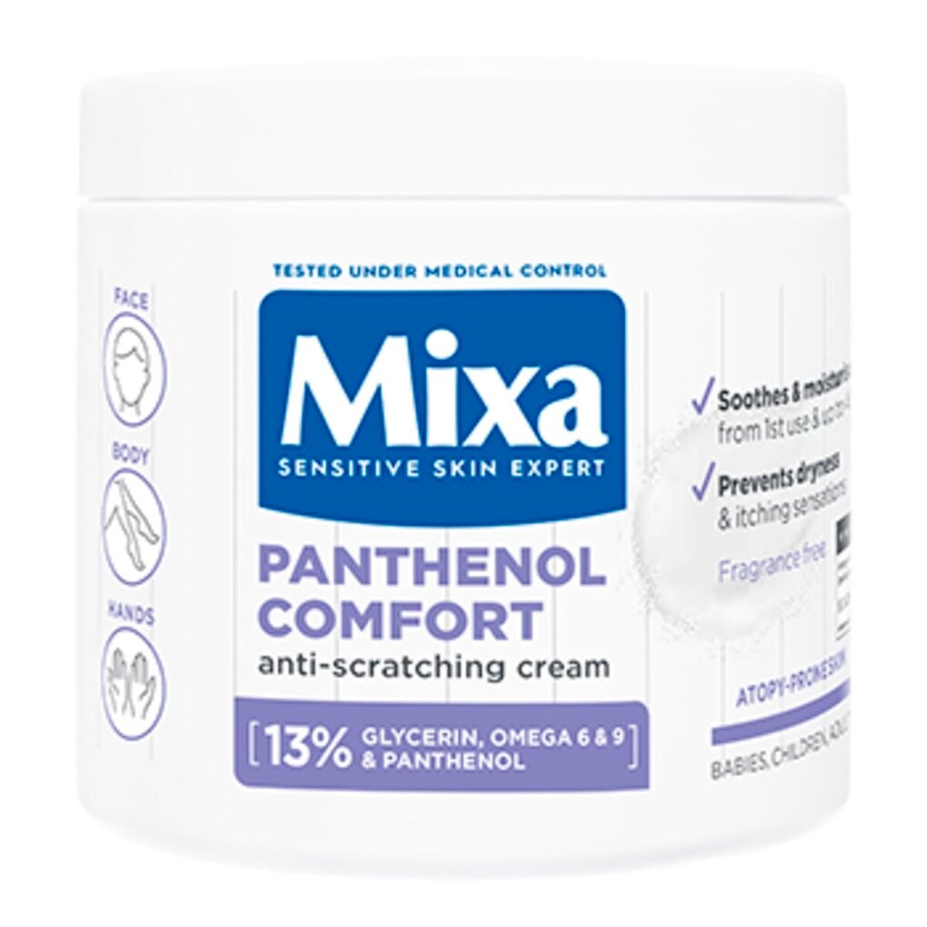 Mixa Panthenol Comfort Kalmerende Crème