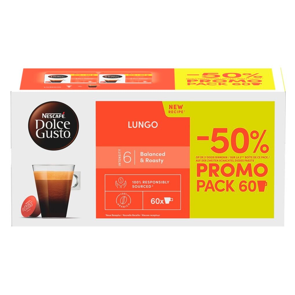 Nescafé Dolce Gusto Lungo Koffiecups Nescafé Dolce Gusto Lungo Koffiecups