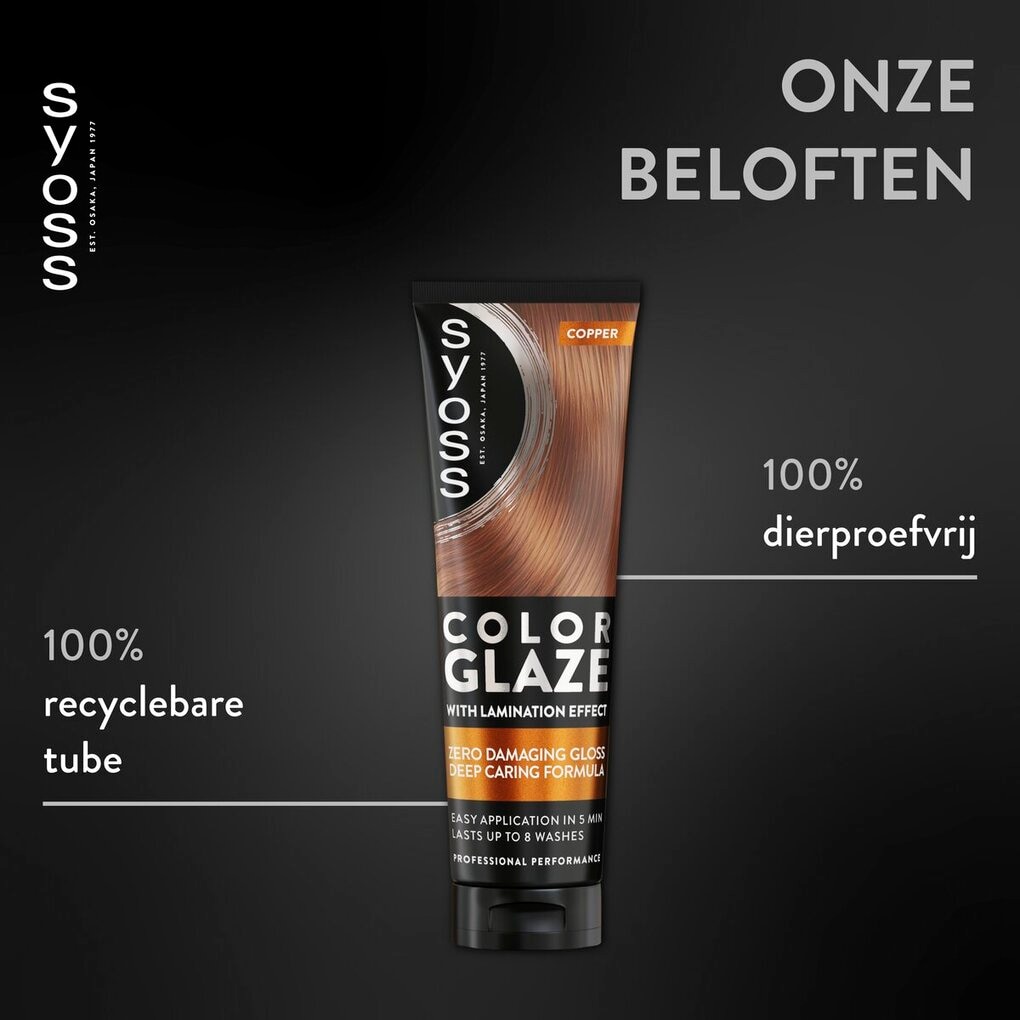 Syoss Color Glaze Koper Hair Glossing Toner