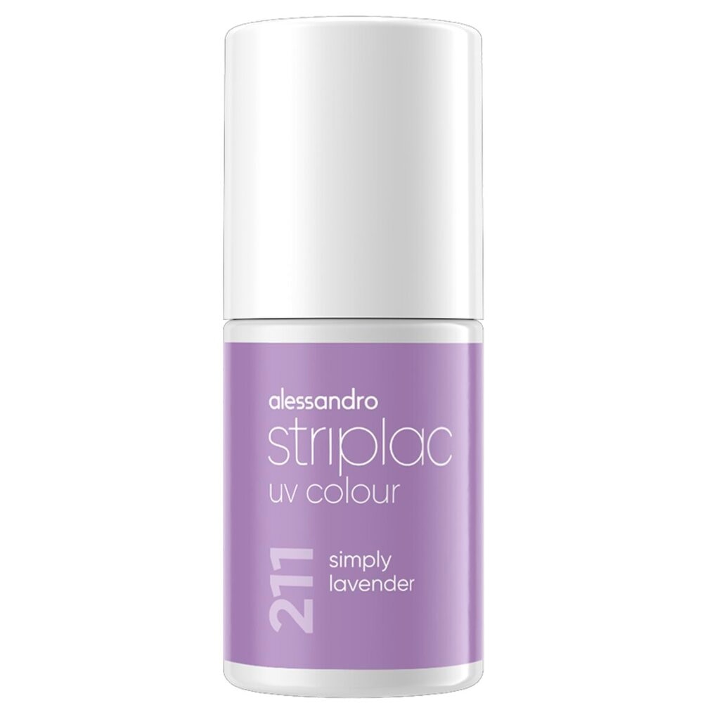 Alessandro Striplac UV Colour 211 Simply Lavender Nagellak