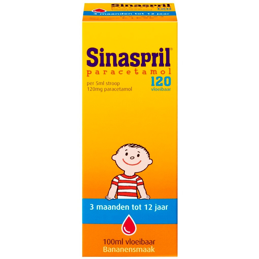 Sinaspril 120mg Vloeibaar Paracetamol