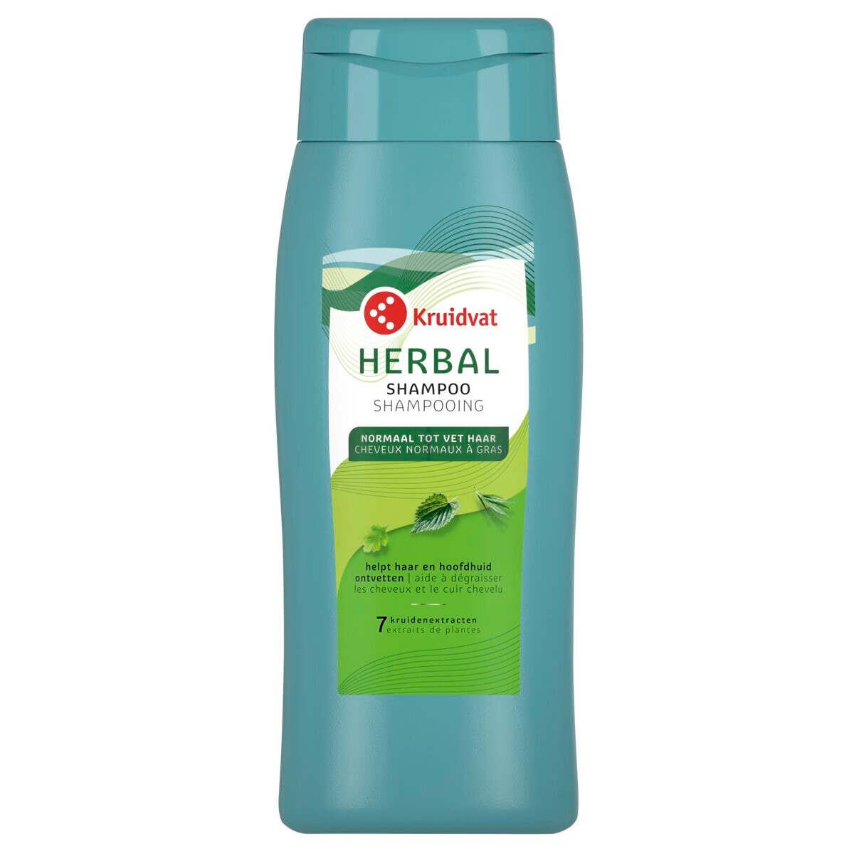 Afbeelding van Kruidvat Fresh Herbal Shampoo - 500ml