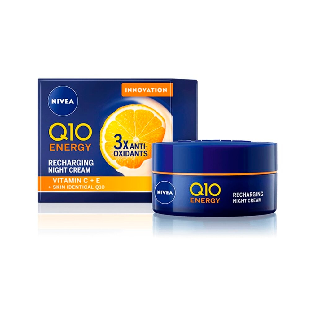 NIVEA Q10 Energy Recharge Anti-rimpel Nachtcrème