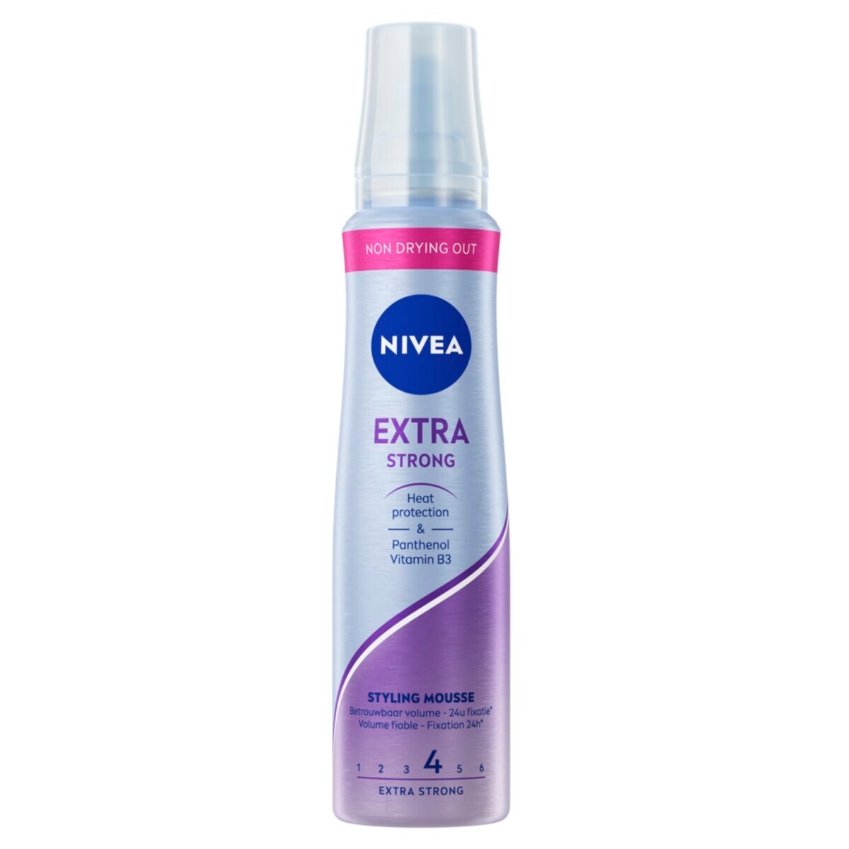 Afbeelding van NIVEA Hold 4 Extra Strong Haarmouse - 150ml