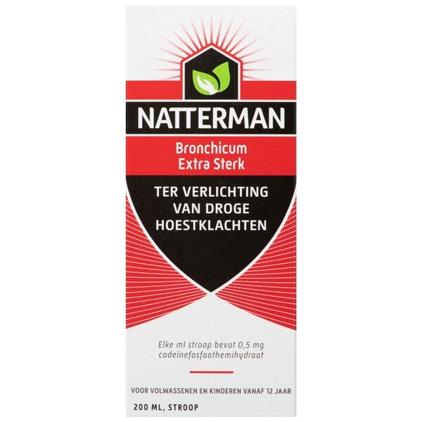 Natterman Bronchicum Extra Sterk Hoestsiroop