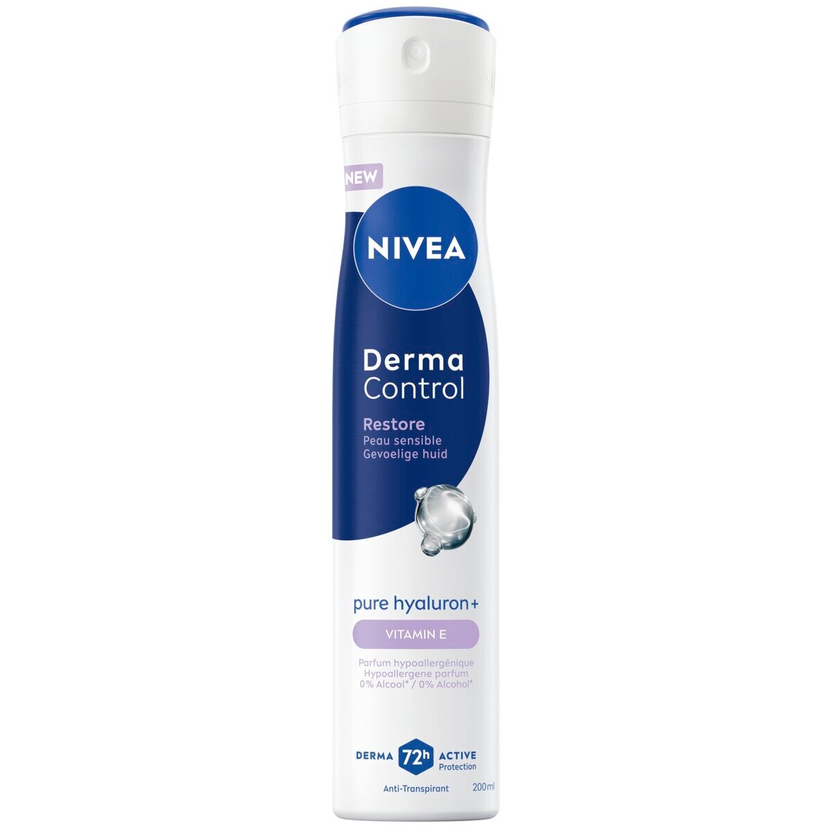 Afbeelding van NIVEA Derma Control Restore Antitranspirant Spray - 200ml